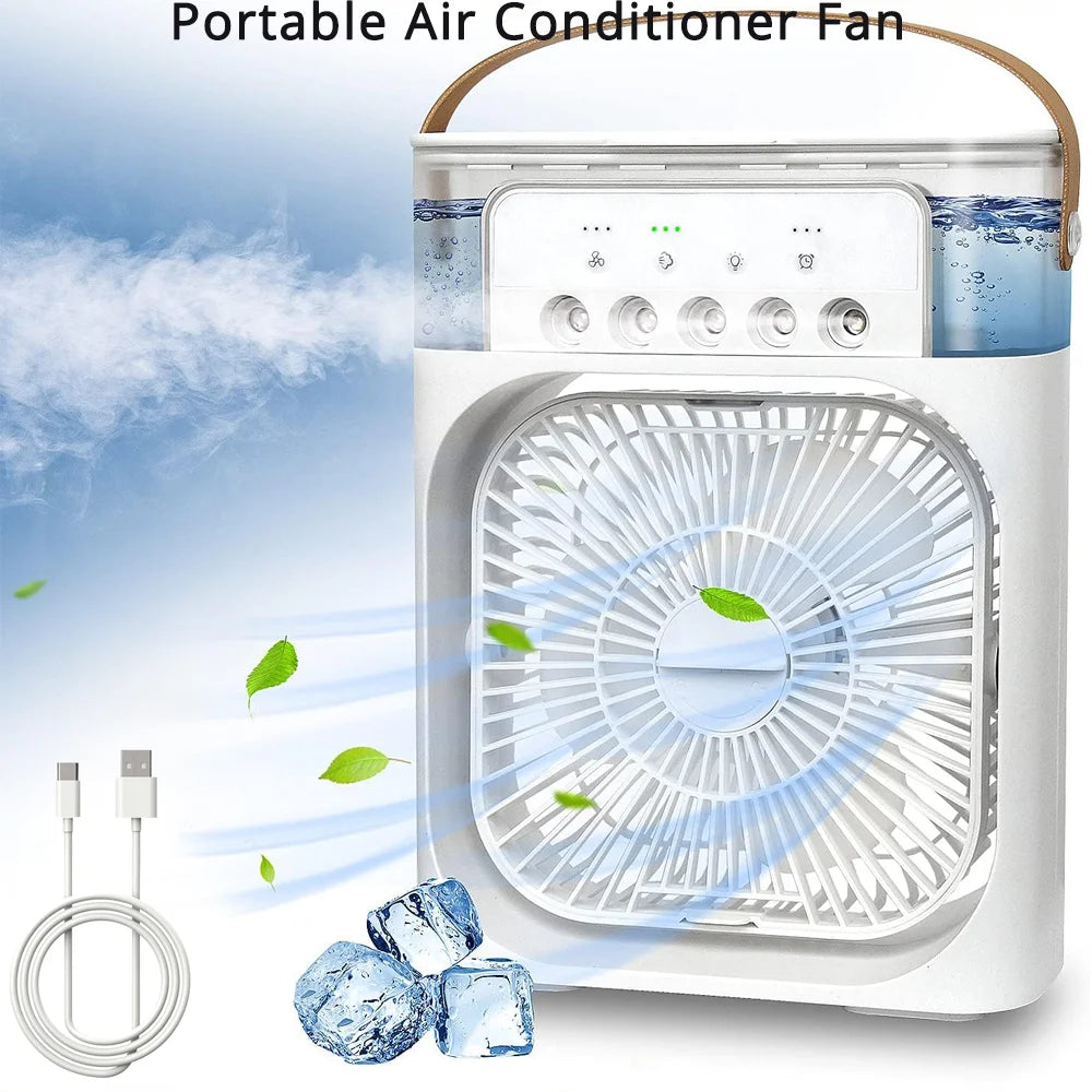 Personal Indoor Portable Mini Fan Air Conditioner
